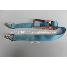 Aluminum handle 50mm ratchet lashing blue, according to EN12195-2